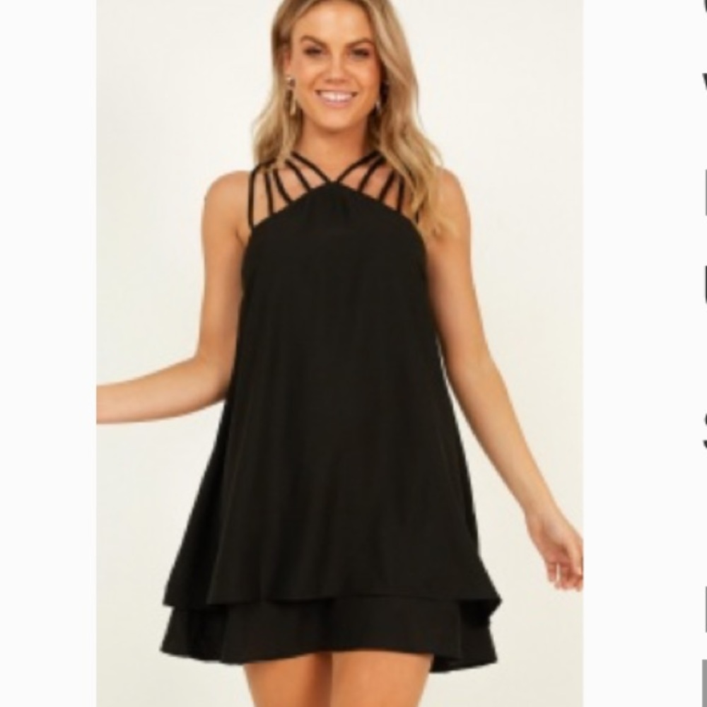 revolve black dress!